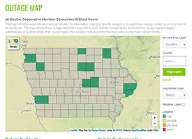 iowa outages