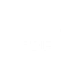 white pdf icon