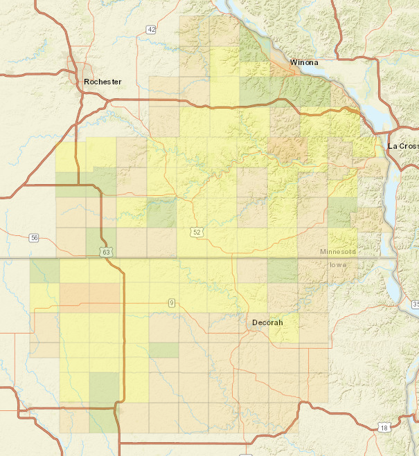 outage map