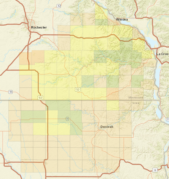 outage map