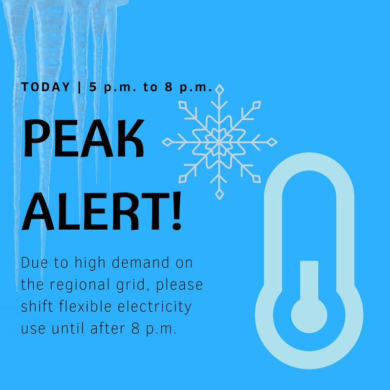 thermometer showing cold weather